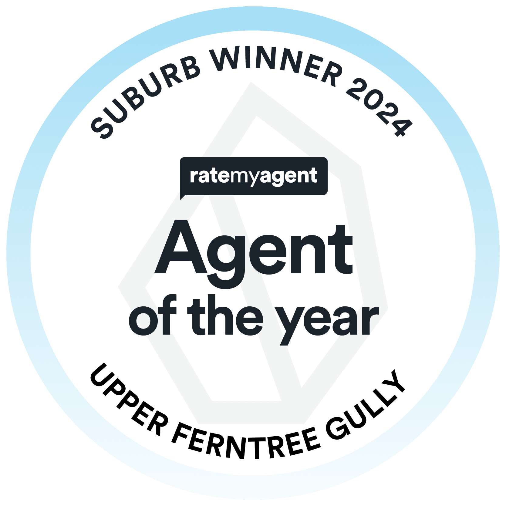 RateMyAgent Agent of the Year 2024 — Upper Ferntree Gully