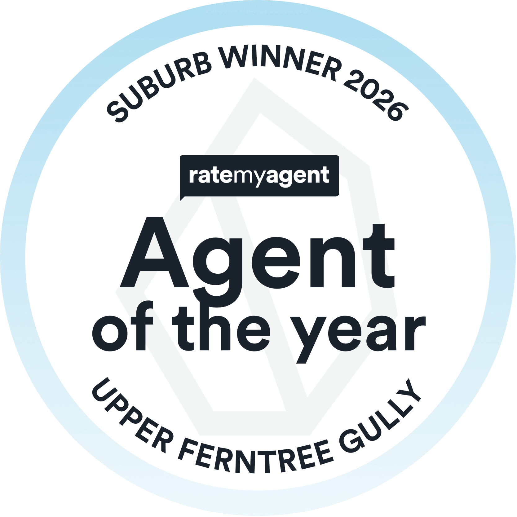 RateMyAgent Agent of the Year 2026 — Upper Ferntree Gully